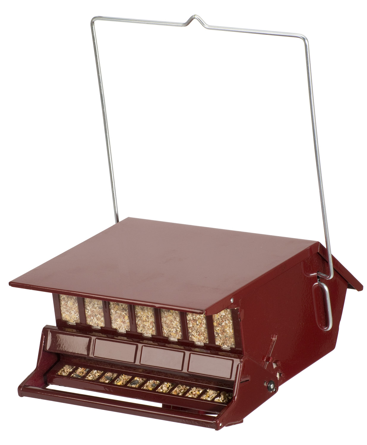 Heritage Farms Bird's Choice Squirrel Proof Bird Feeder, Red - Walmart.com