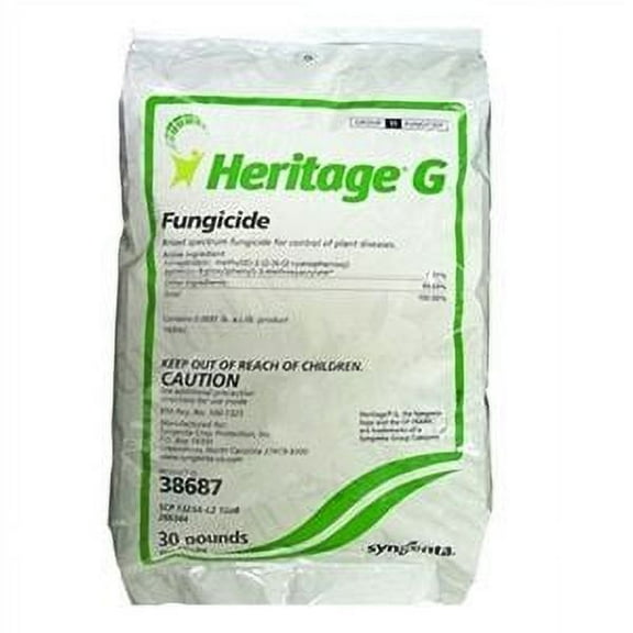 Syngenta Heritage G Fungus Fungicide Granular Bag, 30 lbs