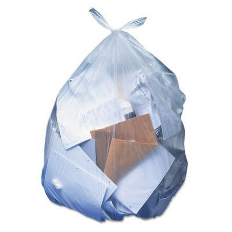 Linear Low-Density Can Liners, 60 gal, 1 mil, 38 Linear Low-Density Can Liners, 60 gal, 1 mil, 38