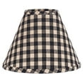 thumbnail image 1 of Heritage House Black 6" Bulb Clip Fabric Lamp Shade by Raghu, 1 of 2