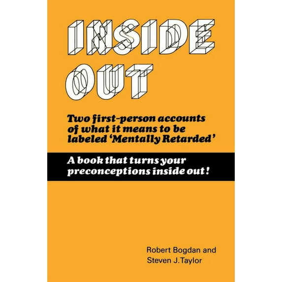 Heritage Inside Out: The Social Meaning of Mental Retardation, (Paperback)