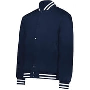 Heritage Jacket - Navy & White - Large