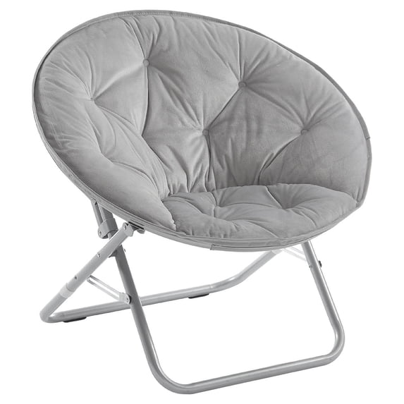 Heritage Kids Kids Micromink Saucer Chair, Available in Multiple Colors, Children