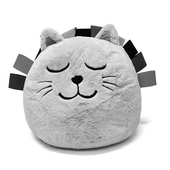 Heritage Kids Lion Figural Bean Bag , Grey