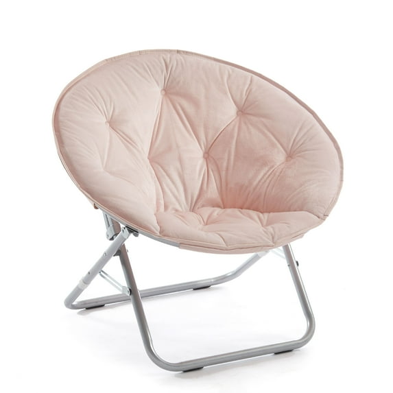 Heritage Kids Micromink Saucer Chair, Available in Multiple Colors, Children