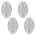 thumbnail image 1 of Heritage Lace  11 x 18 in. Floral Trellis Doilies, White - Set of 4, 1 of 1