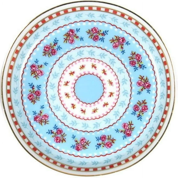 Heritage Lace 51.013.005 4 in. Pip Studio Tea Tip Dinnerware Set - Blue, 4 Piece