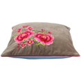 thumbnail image 1 of Heritage Lace 51.040.090 20 x 20 in. Pip Studio Multi Flower Pillow Cover, Khaki, 1 of 3