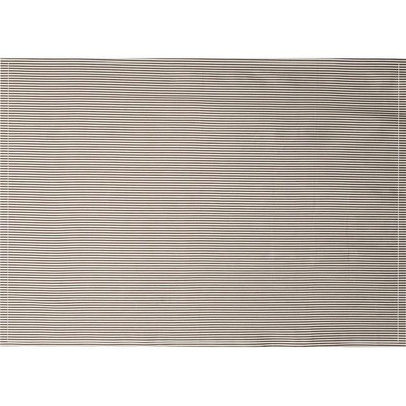 Red And White Ticking Stripe Tablecloth 60x84 – 100% Cotton Woven Rectangular Table Cover