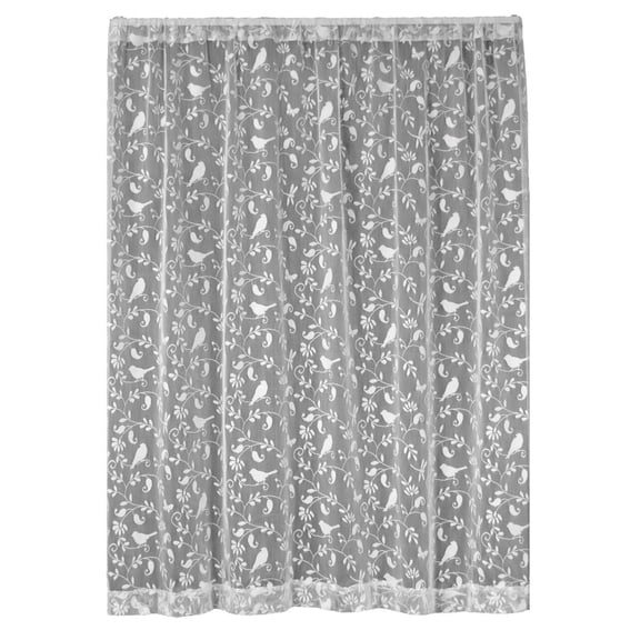 Heritage Lace 6305W-6096 60 x 96 in. Bristol Garden Panel, White