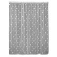 thumbnail image 1 of Heritage Lace 7175W-OC Sand Shell Shower Curtain, White - 72 x 72 in., 1 of 1