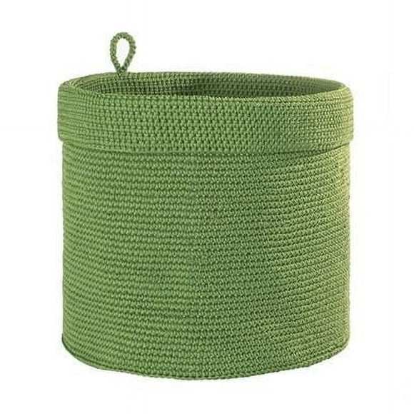 Heritage Lace MC-1115SG 12 x 12 in. Mode Crochet Round Basket, Sage