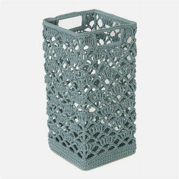 Heritage Lace MC-1125SS Mode Crochet Basket, Sea Spray - 9 x 5.5 x 5.5 in.