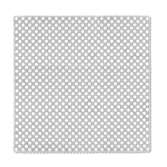 Heritage Lace PT-5858W Polka Dot 58 x 58 in. Topper, White