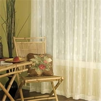 Heritage Lace  Pineapple Panel - White - 45 x 63 in.