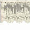 thumbnail image 1 of Heritage Lace 6145W-6016 60 x 16 in. Pinecone Valance, White, 1 of 2