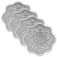 thumbnail image 1 of Heritage Lace Sheer Divine 12 in. Round Doily - White - Set of 4, 1 of 6