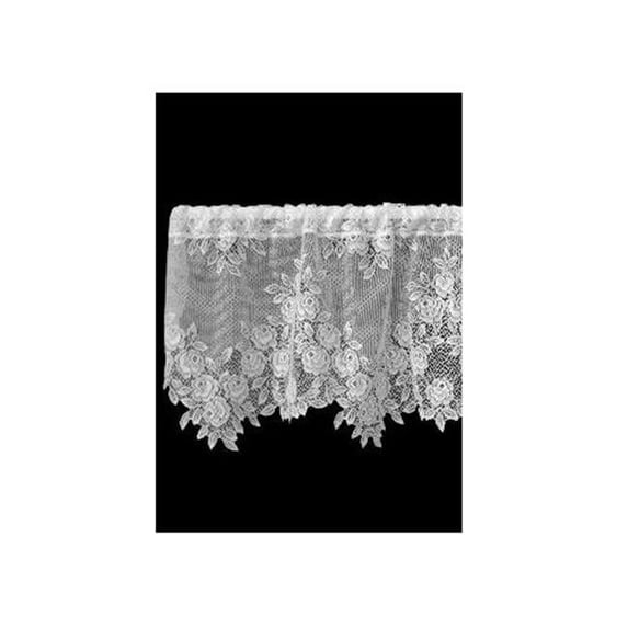 Heritage Lace Tea Rose Valance