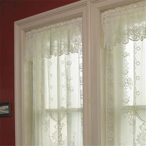 Heritage Lace Victorian Rose 60'' Curtain Valance