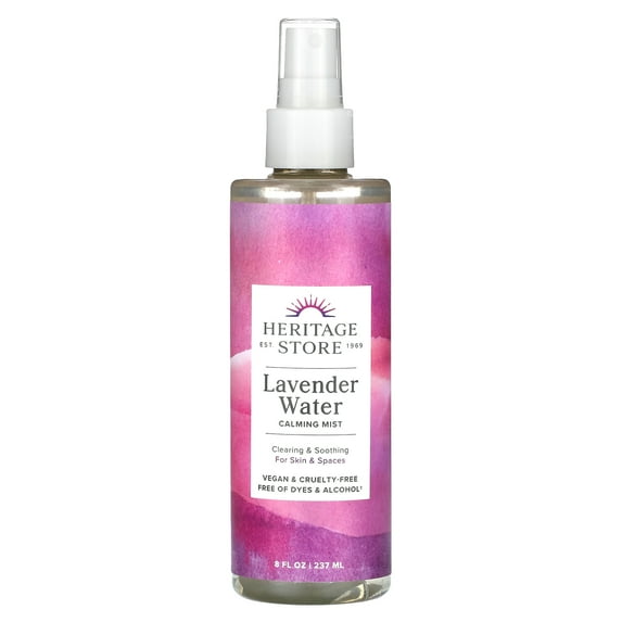 Heritage Lavender Flower Water Mist Spray, 8 Oz