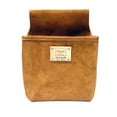 thumbnail image 1 of Heritage Leather 422 Single Pocket Professional Split Leather Nail Bag, 1 of 1