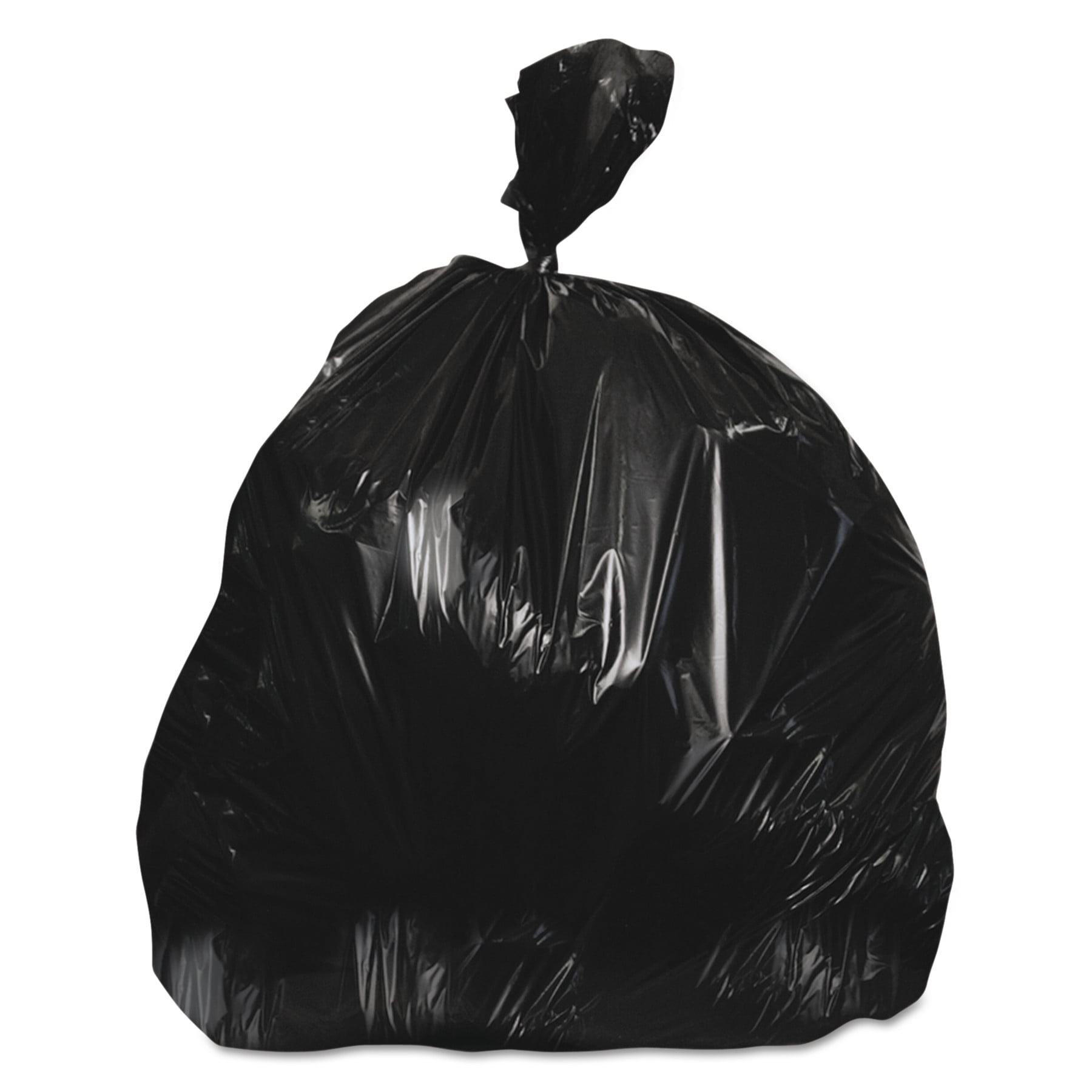 Heritage LowDensity Trash Bags, 1216 gal, 0.7 mil, 24 x 32, Black