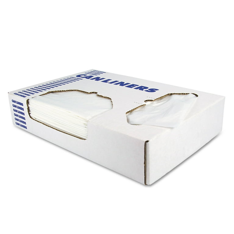 Linear Low-Density Can Liners, 60 gal, 1.1 mil, 38 Linear Low-Density Can Liners, 60 gal, 1.1 mil, 38
