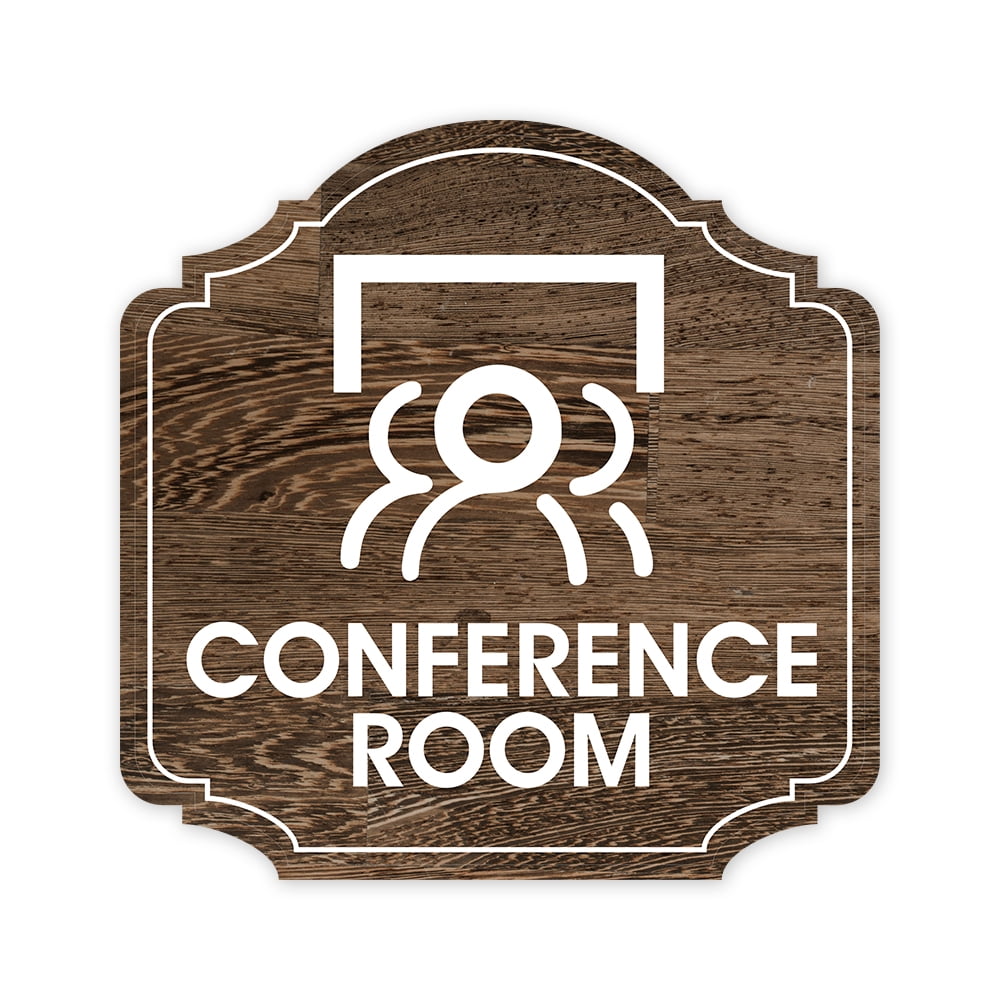 Heritage Plus Conference Room Wall or Door Sign | Office Workplace Signage  - Medium - Walmart.com, image size:1000x1000