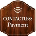 thumbnail image 1 of Heritage Plus Contactless Payment Wall or Door Sign | Public Spaces Signage - Large, 1 of 8
