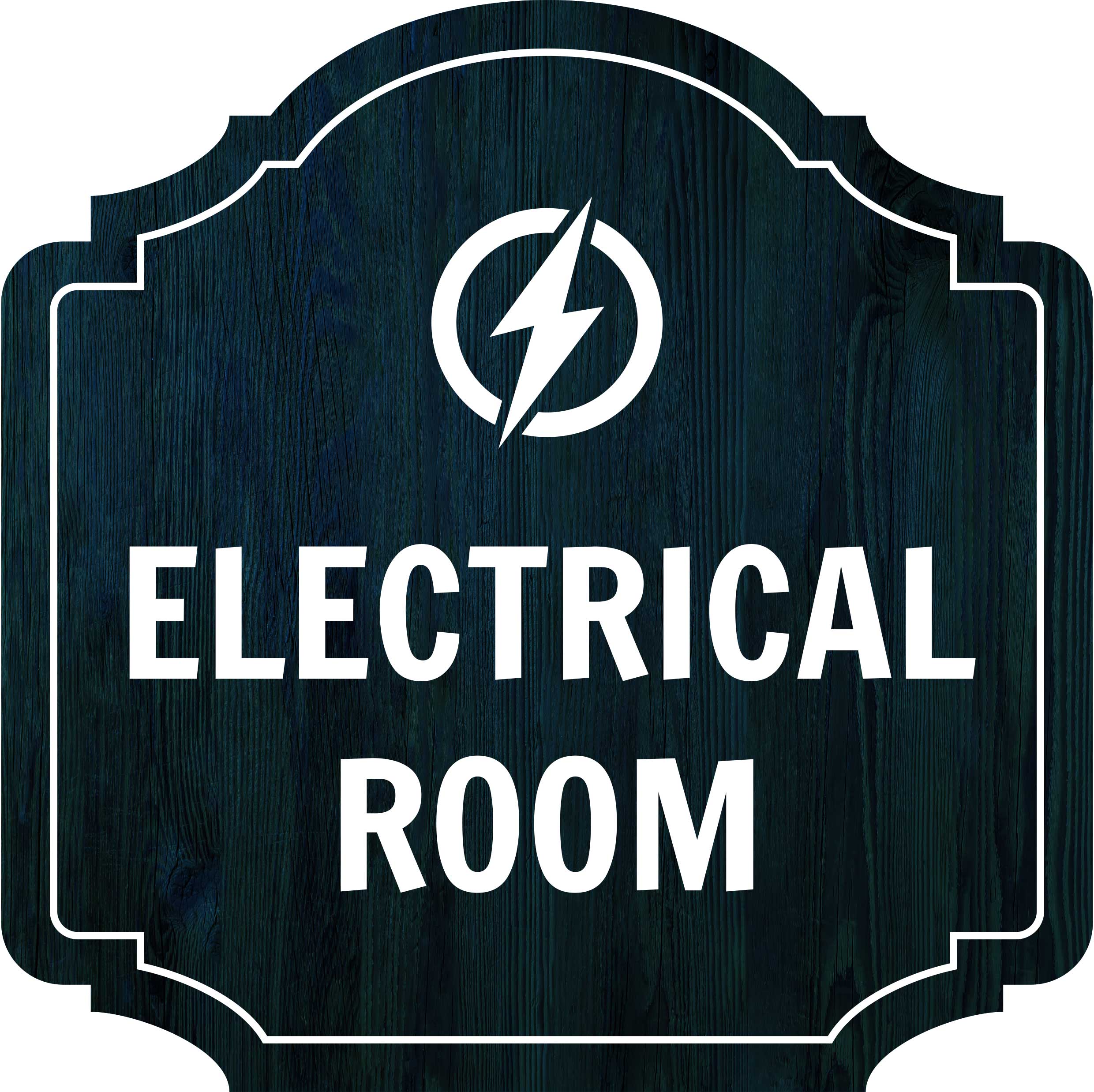Heritage Plus Electrical Room Wall or Door Sign | Office Warning ...