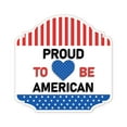 thumbnail image 1 of Heritage Plus Proud To Be American Wall or Door Sign | Patriotic USA Pride Historic Quotes and Phrases - Small, 1 of 9