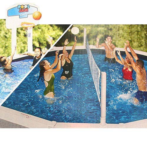 Heritage Pool Jam Volleyball and Basketball Combo