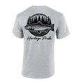 thumbnail image 1 of Heritage Pride Circle Trout Fishing Outdoors Short Sleeve T-shirt-Sports Grey-5xl, 1 of 1
