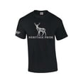 thumbnail image 1 of Heritage Pride Deer Mountain Forest Scenic Collection Men's Short Sleeve T-shirt Graphic Tee-Black-xxxl, 1 of 4