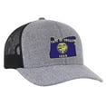 thumbnail image 1 of Heritage Pride Embroidered State Flag Mesh Back Trucker Hat-Oregon, 1 of 4