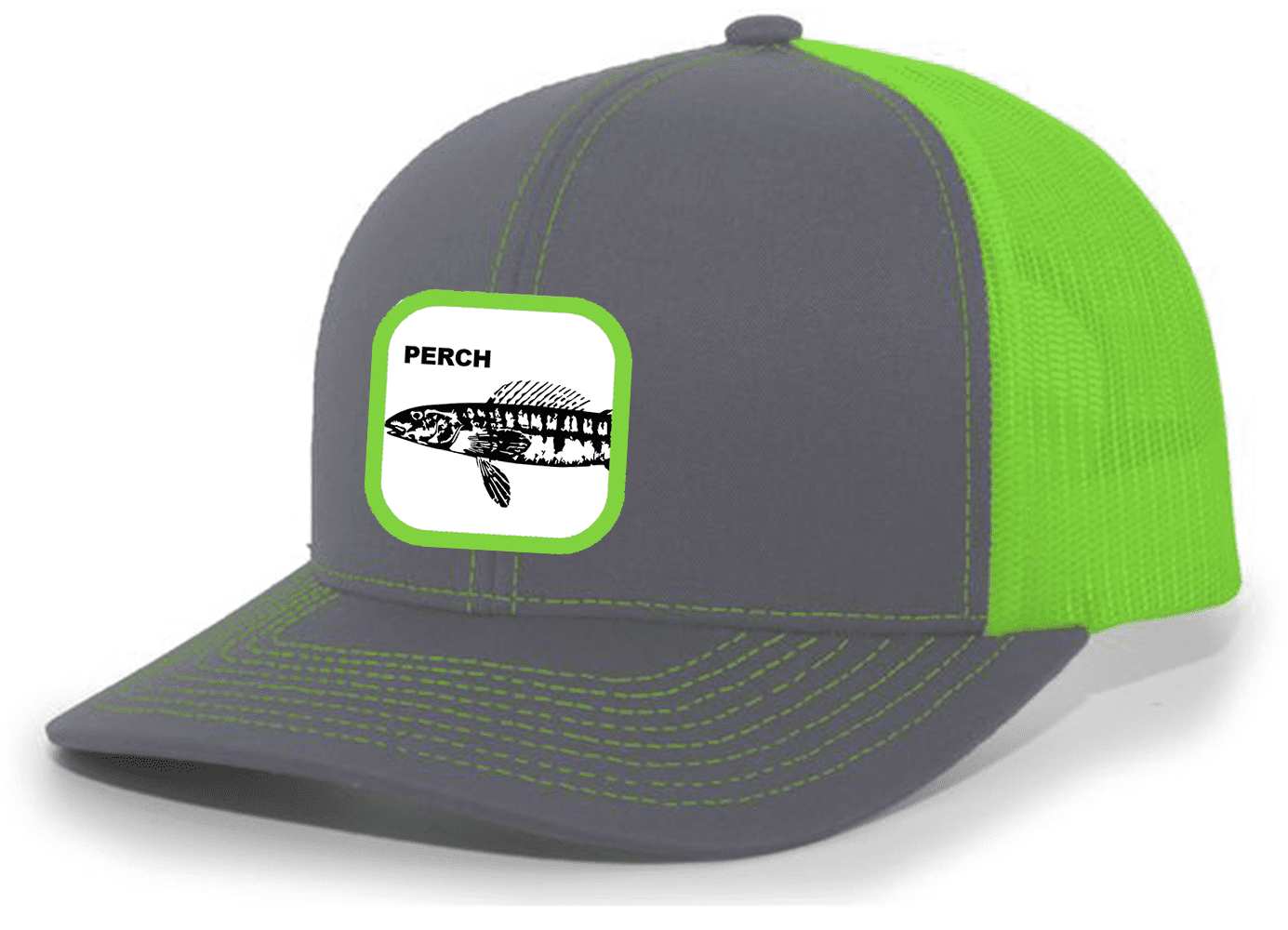 Heritage Pride Freshwater Fish Collection Largemouth Bass Fishing Mens  Embroidered Mesh Back Trucker Hat Baseball Cap - Trenz Shirt Company
