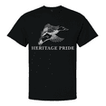 thumbnail image 1 of Heritage Pride Flying Duck Outdoors Men's Short Sleeve T-shirt Graphic Tee-Black-5xl, 1 of 4