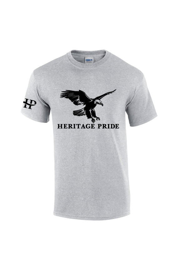 Flying Eagle Outdoors Men's Short Sleeve T-shirt Graphic Tee-Sports Grey-xl