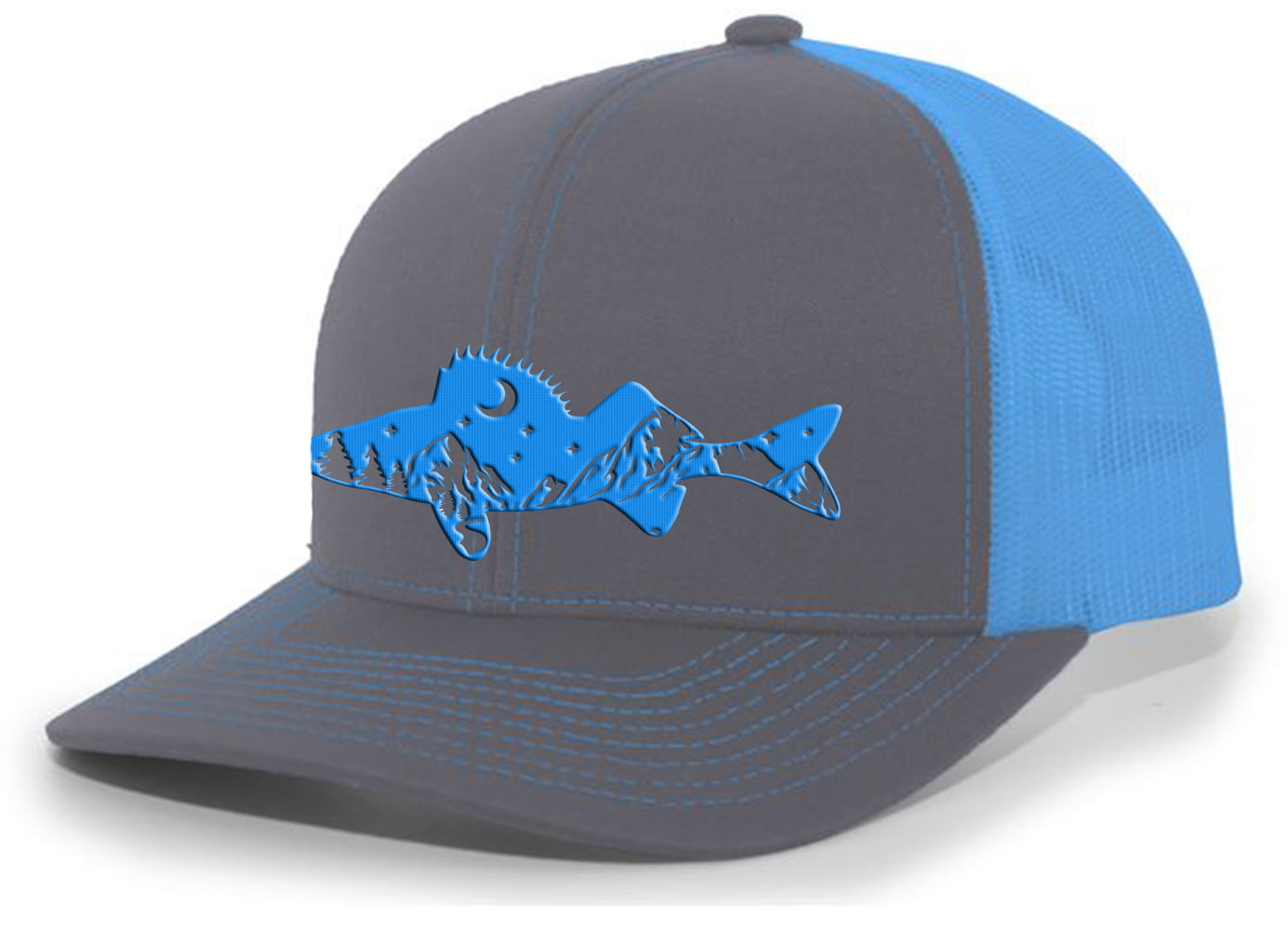 Heritage Pride Freshwater Fish Forest Mountain Scenic Walleye