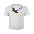 thumbnail image 1 of Heritage Pride Georgia Duck Hunting Season Patriotic Adult Short Sleeve T-shirt-White-XL, 1 of 4