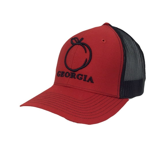 Heritage Pride Georgia Peach Embroidered Trucker Hat