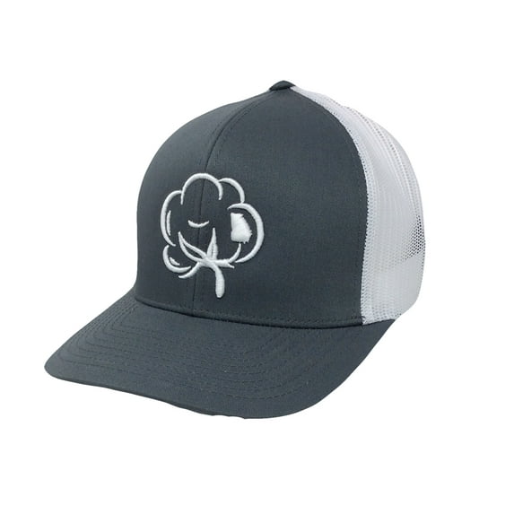 Heritage Pride Georgia State Pride Cotton Boll Trucker Mesh Hat