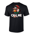 thumbnail image 1 of Heritage Pride Men's Funny Valentine's Day Mallard Duck Call Me Short Sleeve T-Shirt-Black-3X-Large, 1 of 1