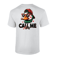 thumbnail image 1 of Heritage Pride Men's Funny Valentine's Day Mallard Duck Call Me Short Sleeve T-Shirt-White-5X-Large, 1 of 1