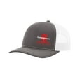 thumbnail image 1 of Heritage Pride Men's Homegrown Roots State Pride Embroidered Charcoal With White Mesh Back Trucker Hat-Arizona, 1 of 4