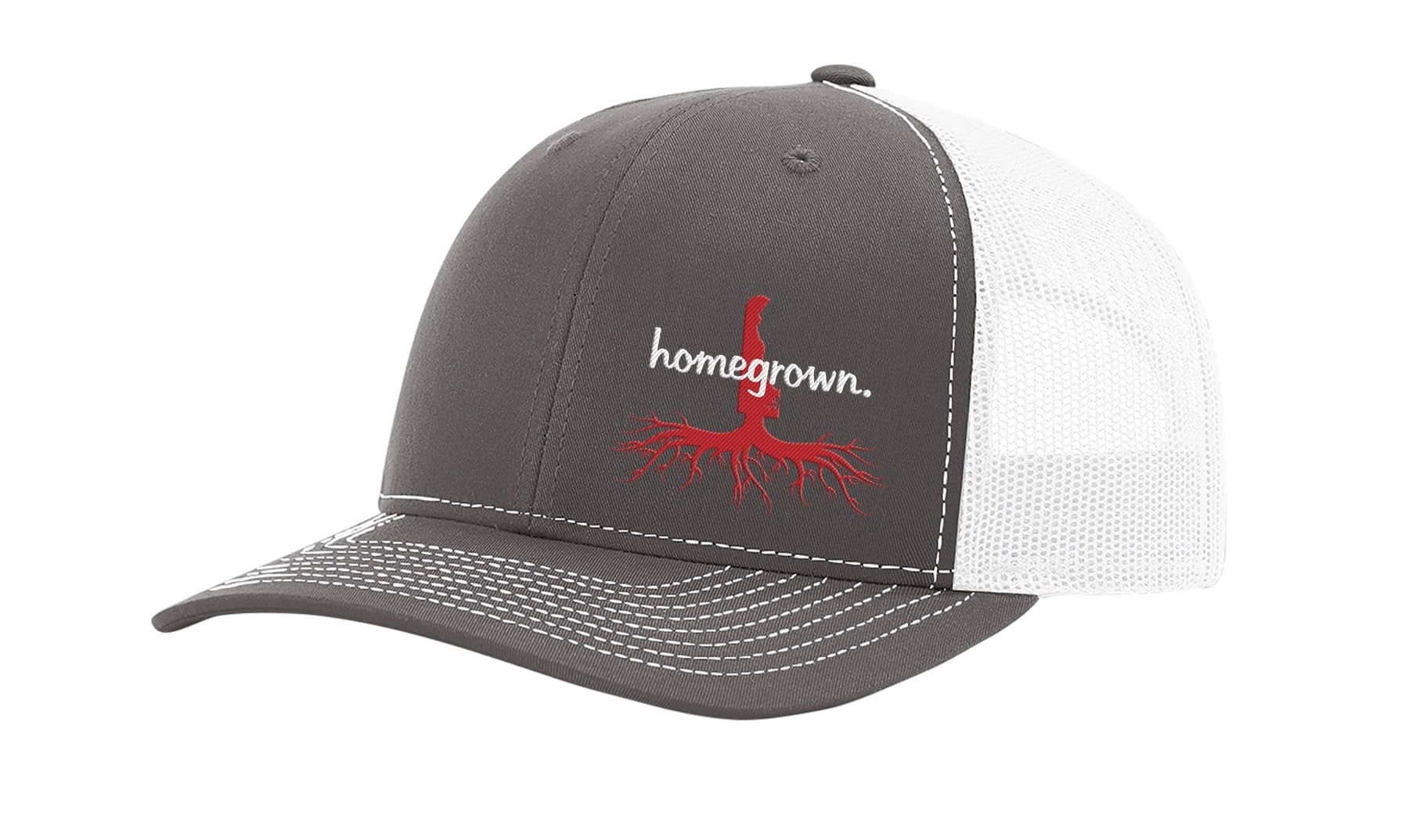 Heritage Pride Men's Homegrown Roots Trucker Hat - New Jersey State Pride Embroidered Cap