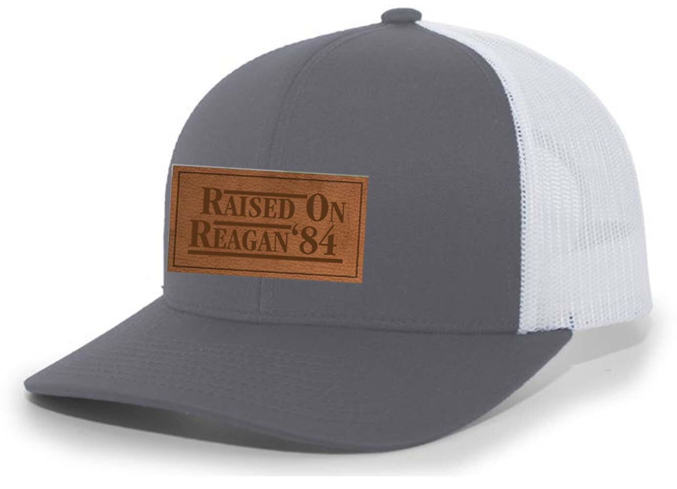Heritage Pride State Pride Trucker Hat - Tennessee, Heather Grey With Laser Engraved Leather Patch - View #7