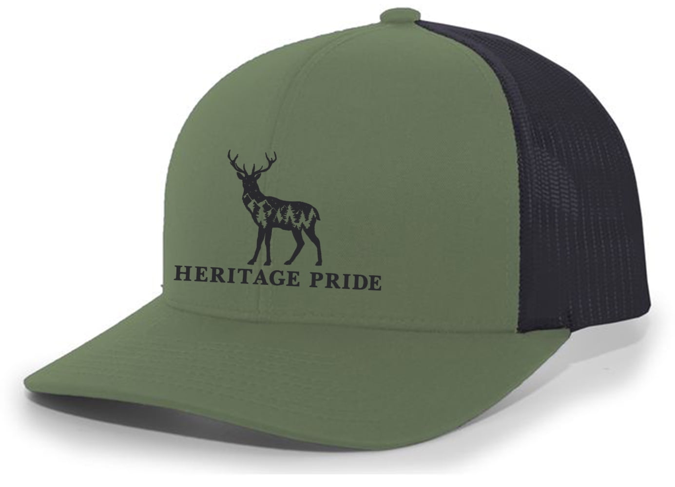 Heritage Pride Deer Hunting Fishing Duck Hunt Mens Embroidered