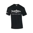 thumbnail image 1 of Heritage Pride Trout Fishing Scenic Collection Men's Short Sleeve T-shirt Graphic Tee-Black-large, 1 of 4