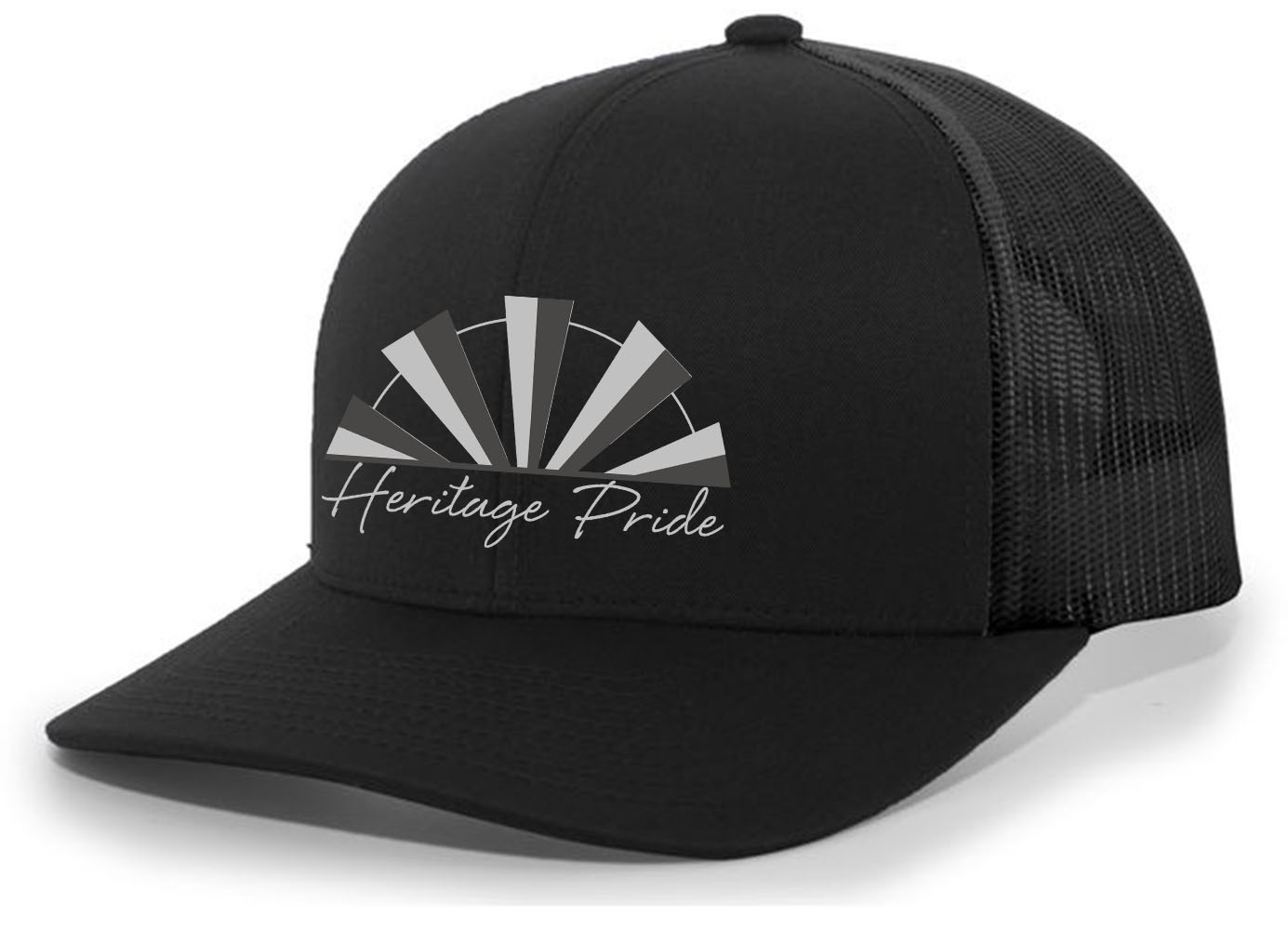 Heritage Pride Windmill Mens Embroidered Mesh Back Trucker Hat